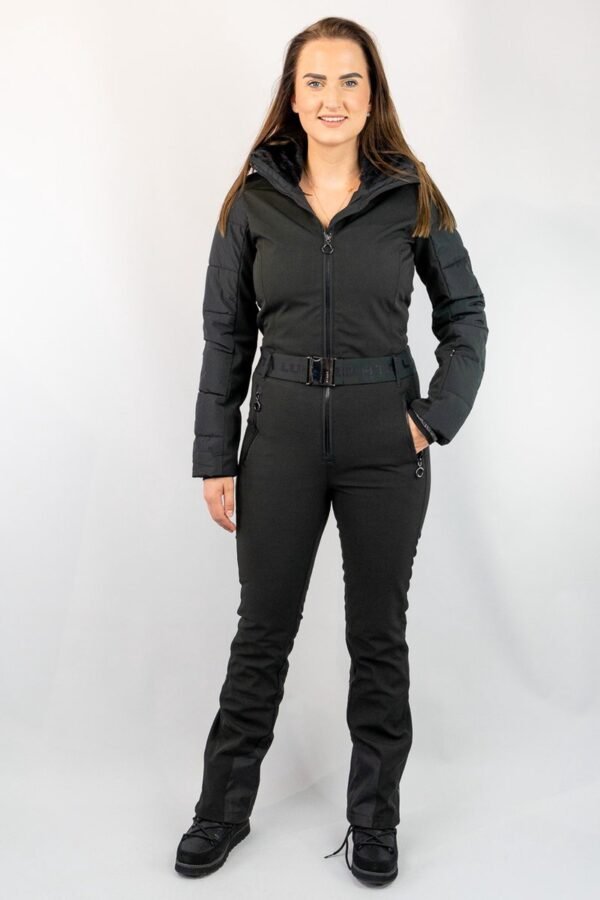 Luhta Termisvaara Ski Overall Dames Zwart XL/42