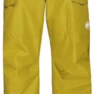 Mammut Fall Line Hardshell Thermo Broek Geel 48 Man