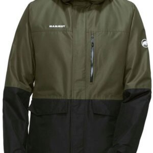 Mammut Fall Line Hardshell Thermo Jas Groen M Man