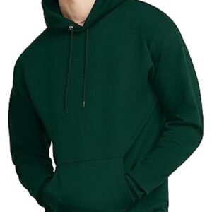 Middelzware Fleece Hoodie voor Heren - Comfortabele Pullover met Capuchon