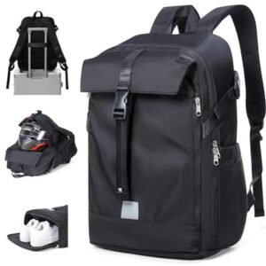 Motorrugzak met Helm- en Schoencompartimenten - Waterdichte Rugzak voor Motorfiets en Sport