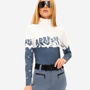NIKKIE - nantes apres ski pully - Skipully dames - Blauw