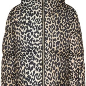 NIKKIE - newport leopard jacket - Ski jack dames - Beige
