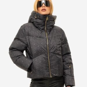NIKKIE - newport logo jacket - Ski jack dames - Zwart