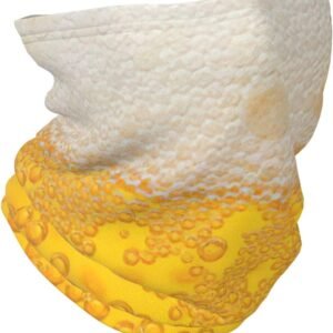 Nekwarmer Sjaal - Hoofddeksel Buff - Buitenactiviteiten Warm - Sneldrogend Materiaal - Unisex - Bruin