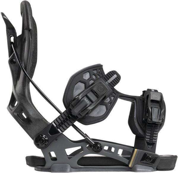 Nidecker Flow Nx2-Carbon Snowboardbinding Black XL