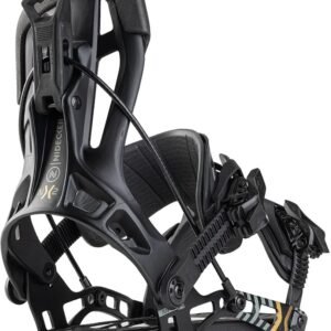 Nidecker Flow Nx2 Snowboardbindingen Zwart M