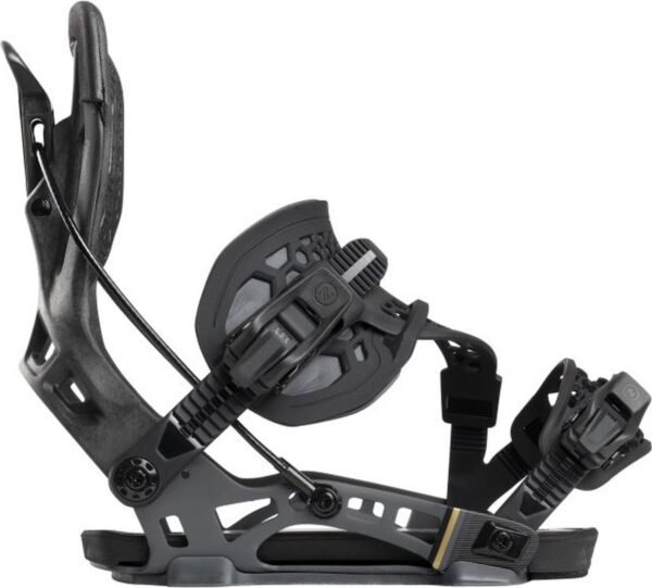 Nidecker Flow Nx2-carbon Hybrid Snowboardbindingen Zilver L