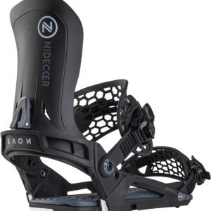 Nidecker Kaon Snowboardbindingen Zilver XL