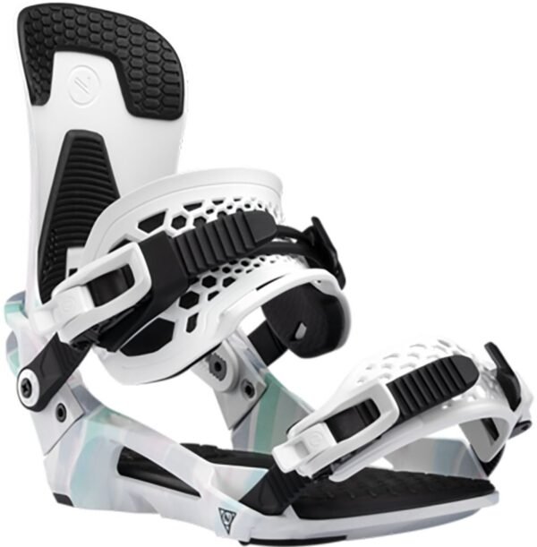 Nidecker Kaon-plus Bio Snowboardbindingen Zilver L