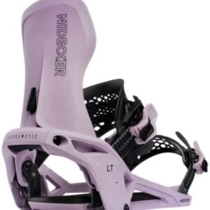 Nidecker LT Supermatic Snowboard Binding Lila L
