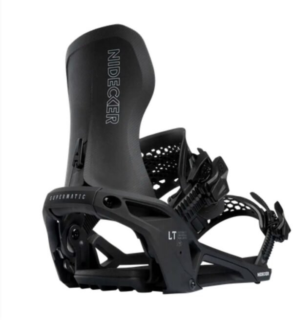 Nidecker LT Supermatic Snowboard Binding Zwart L