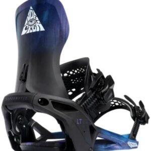 Nidecker LT Supermatic Snowboard Binding Zwart dessin L