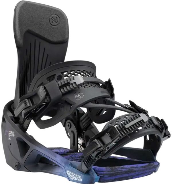 Nidecker Lt Supermatic Bio Snowboardbindingen Paars M