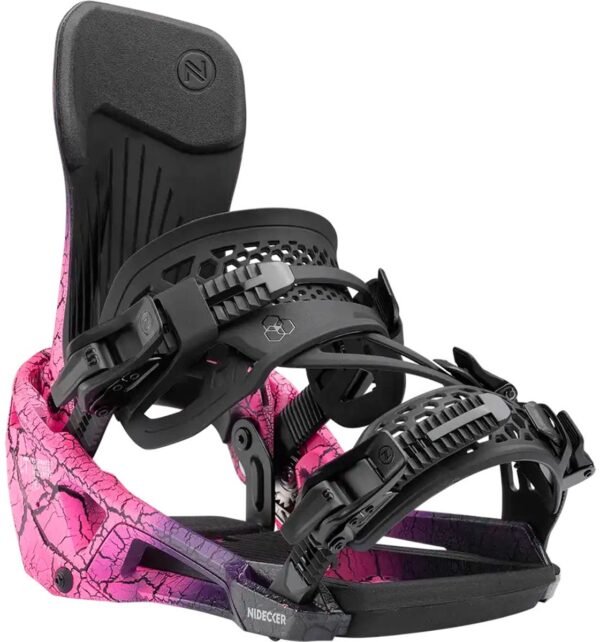 Nidecker Lt Supermatic Snowboardbindingen Roze Xl