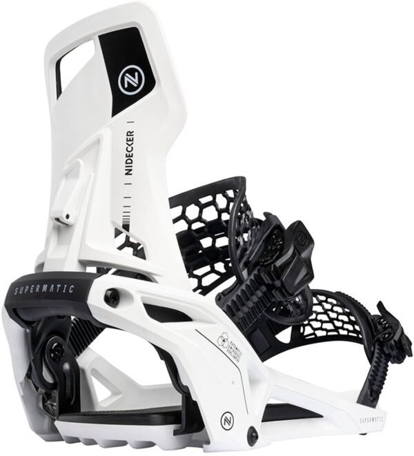 Nidecker Lt Supermatic Snowboardbindingen Zilver S