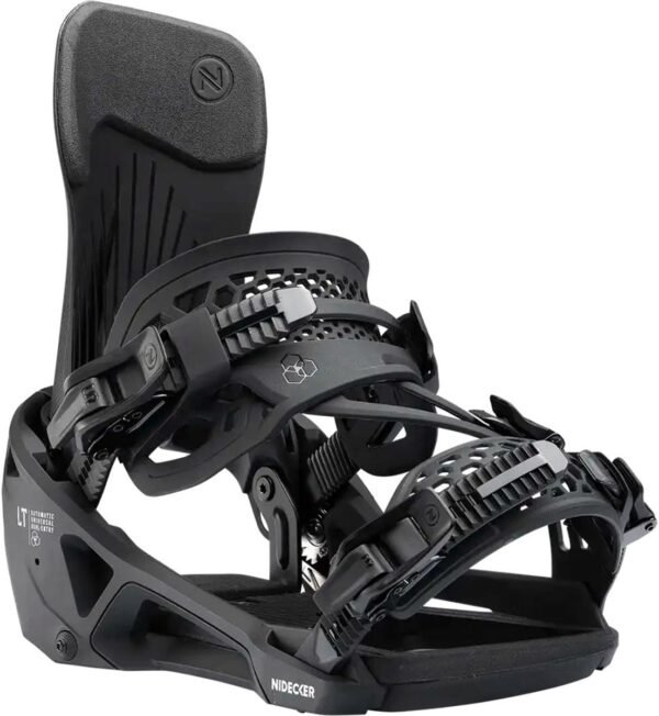 Nidecker Lt Supermatic Snowboardbindingen Zwart M
