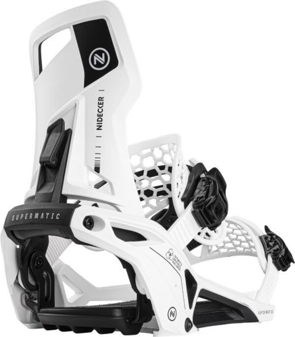 Nidecker Og Supermatic Snowboardbindingen Zilver L