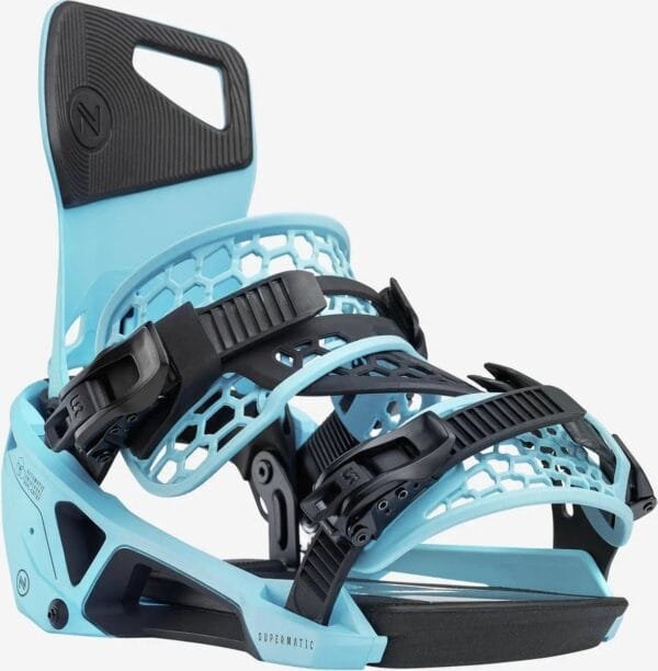 Nidecker Supermatic Snowboard Binding Blauw L