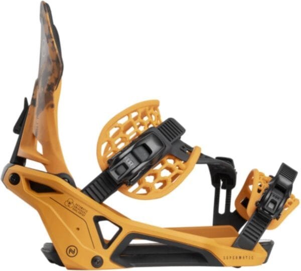 Nidecker Supermatic Snowboard Binding Oranje XL