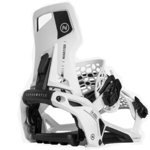 Nidecker Supermatic Snowboardbinding White S