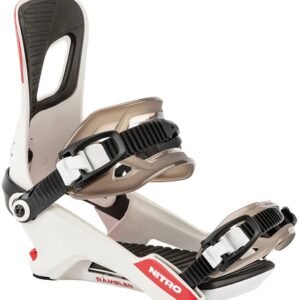 Nitro Rambler Snowboardbindingen Zilver M Man,Vrouw