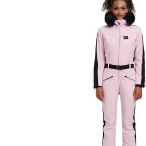 Nivard Ski Suit - Skipak - SkiBroek - Wintersport - Skijas - Dames - 2-Delig - Licht Roze - Maat S