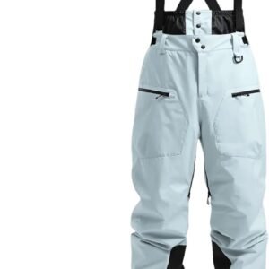 Nivard Skibroek - Skipak - Snowboard Broek - Winterbroek - Sneeuwbroek - Dames - Wintersport - Lichtblauw - Maat M