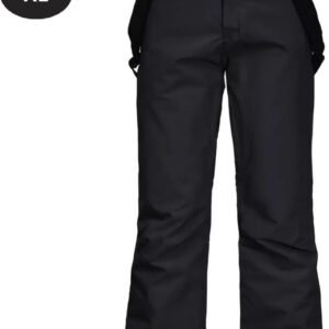 Nivard Skibroek - Skipak - Snowboard Broek - Winterbroek - Sneeuwbroek - Dames - Wintersport - Zwart - Maat XL