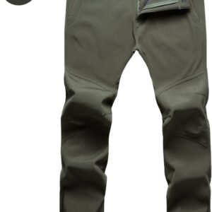 Nivard Skibroek - Skipak - Snowboard Broek - Winterbroek - Sneeuwbroek - Heren - Dames - Unisex - Wintersport - Leger Groen XS