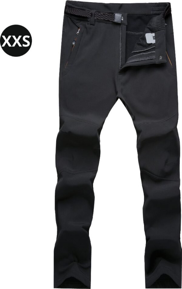 Nivard Skibroek - Skipak - Snowboard Broek - Winterbroek - Sneeuwbroek - Heren - Dames - Unisex - Wintersport - Zwart XXS