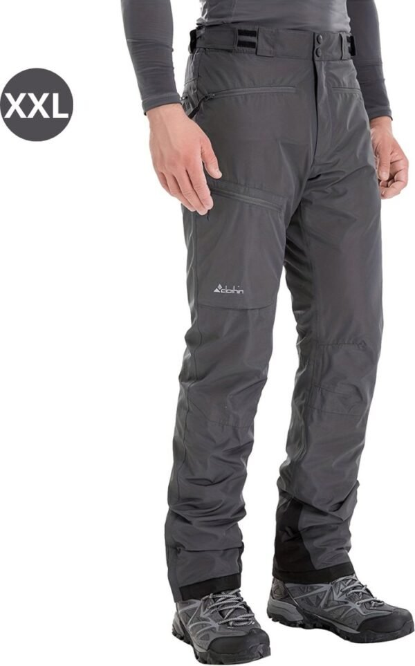 Nivard Skibroek - Skipak - Snowboard Broek - Winterbroek - Sneeuwbroek - Heren - Wintersport - Buiten - Grijs - Maat XXL