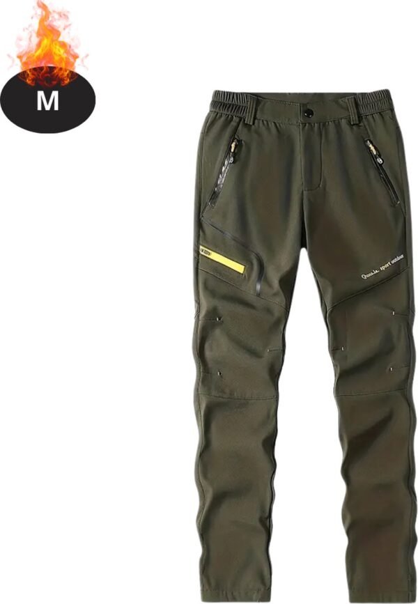 Nivard Skibroek - Skipak - Snowboard Broek - Winterbroek - Sneeuwbroek - Heren - Wintersport - Leger Groen - Maat M