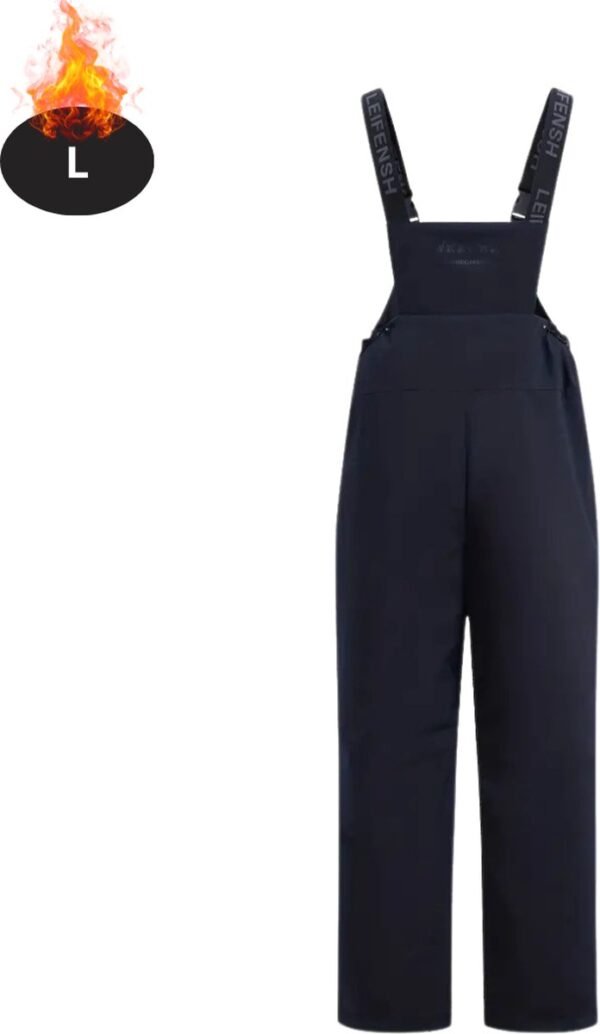 Nivard Skibroek - Skipak - Snowboard Broek - Winterbroek - Sneeuwbroek - Heren - Wintersport - Marineblauw - Maat L