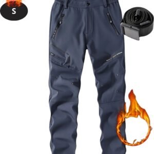 Nivard Skibroek - Skipak - Snowboard Broek - Winterbroek - Sneeuwbroek - Heren - Wintersport - Marineblauw - Maat S
