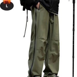 Nivard Skibroek - Skipak - Snowboard Broek - Winterbroek - Sneeuwbroek - Heren - Wintersport - Olijfgroen - Maat L