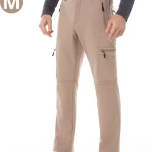 Nivard Skibroek - Skipak - Snowboard Broek - Winterbroek - Sneeuwbroek - Heren - Wintersport - Outdoor - Khaki - Maat M