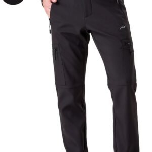 Nivard Skibroek - Skipak - Snowboard Broek - Winterbroek - Sneeuwbroek - Heren - Wintersport - Outdoor - Zwart - Maat L