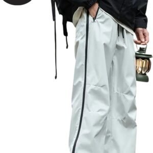Nivard Skibroek - Skipak - Snowboard Broek - Winterbroek - Sneeuwbroek - Heren - Wintersport - Wit - Maat XL
