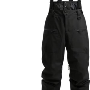 Nivard Skibroek - Skipak - Snowboard Broek - Winterbroek - Sneeuwbroek - Heren - Wintersport - Zwart - Maat S
