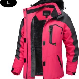 Nivard Skipak - SkiBroek - Skijas - Ski Suit - Wintersport - Dames - 2-Delig - Roze - Maat L