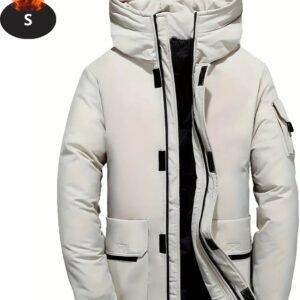 Nivard Skipak - SkiBroek - Skijas - Ski Suit - Wintersport - Heren - Winter - Warm Fleece - Beige - Maat S