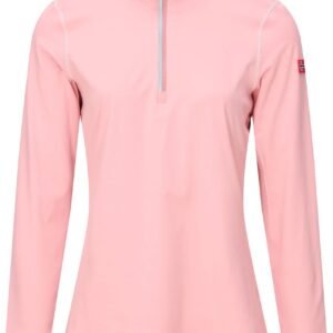 Nordberg dames ski pully - Skien - roze - korte rits - skipully - maat M