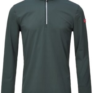 Nordberg heren ski pully - Fjorden - groen - korte rits - maat 3XL