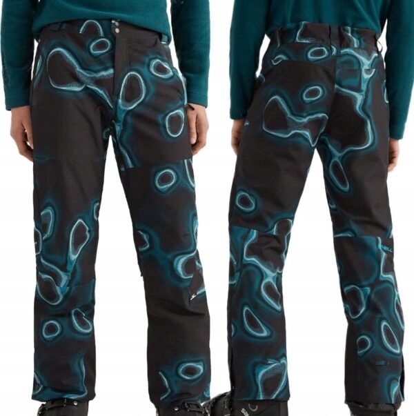 O'Neill - Wintersportbroek - Hammered Pants - Blauw Print - Heren - Maat M
