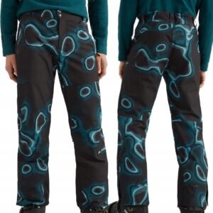 O'Neill - Wintersportbroek - Hammered Pants - Blauw Print - Heren - Maat XL