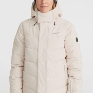 O'Neill Z.E.N. Puffer Hybrid ski jas dames beige - maat XL