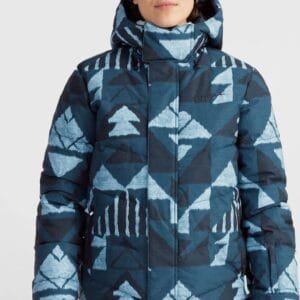 O'Neill Z.E.N. Puffer Hybrid ski jas dames blauw - maat XL
