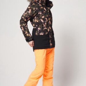 O'Neill Zeolite Jacket Dames Ski jas - Black Aop - Maat XS