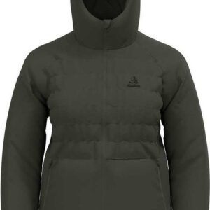 Odlo Ascent S-thermic Hooded Jas Groen M Vrouw